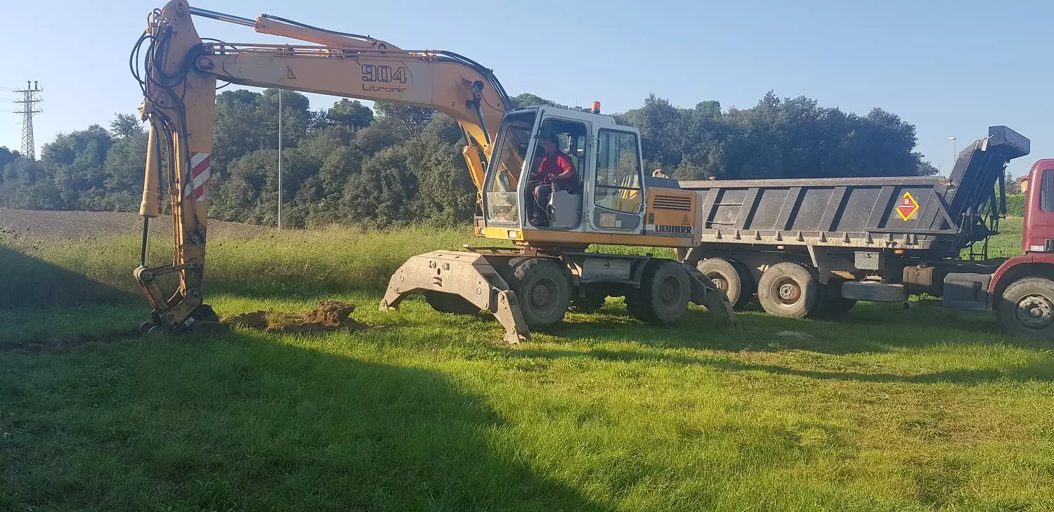 excavacion cielo abierto giratoria